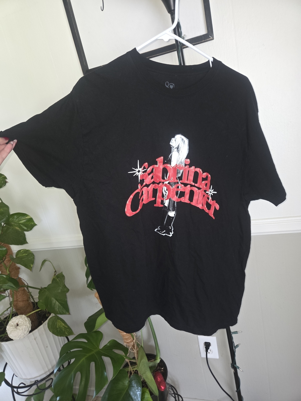 Official Sabrina Carpenter Tshirt - Black